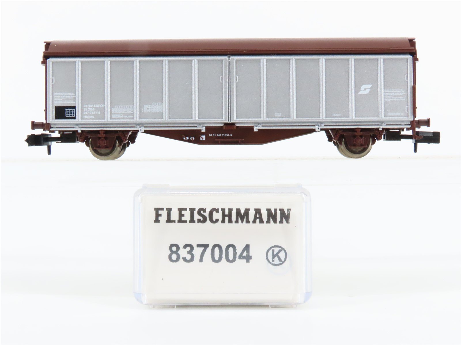 N Scale Fleischmann 837004K OBB Sliding Wall Wagon