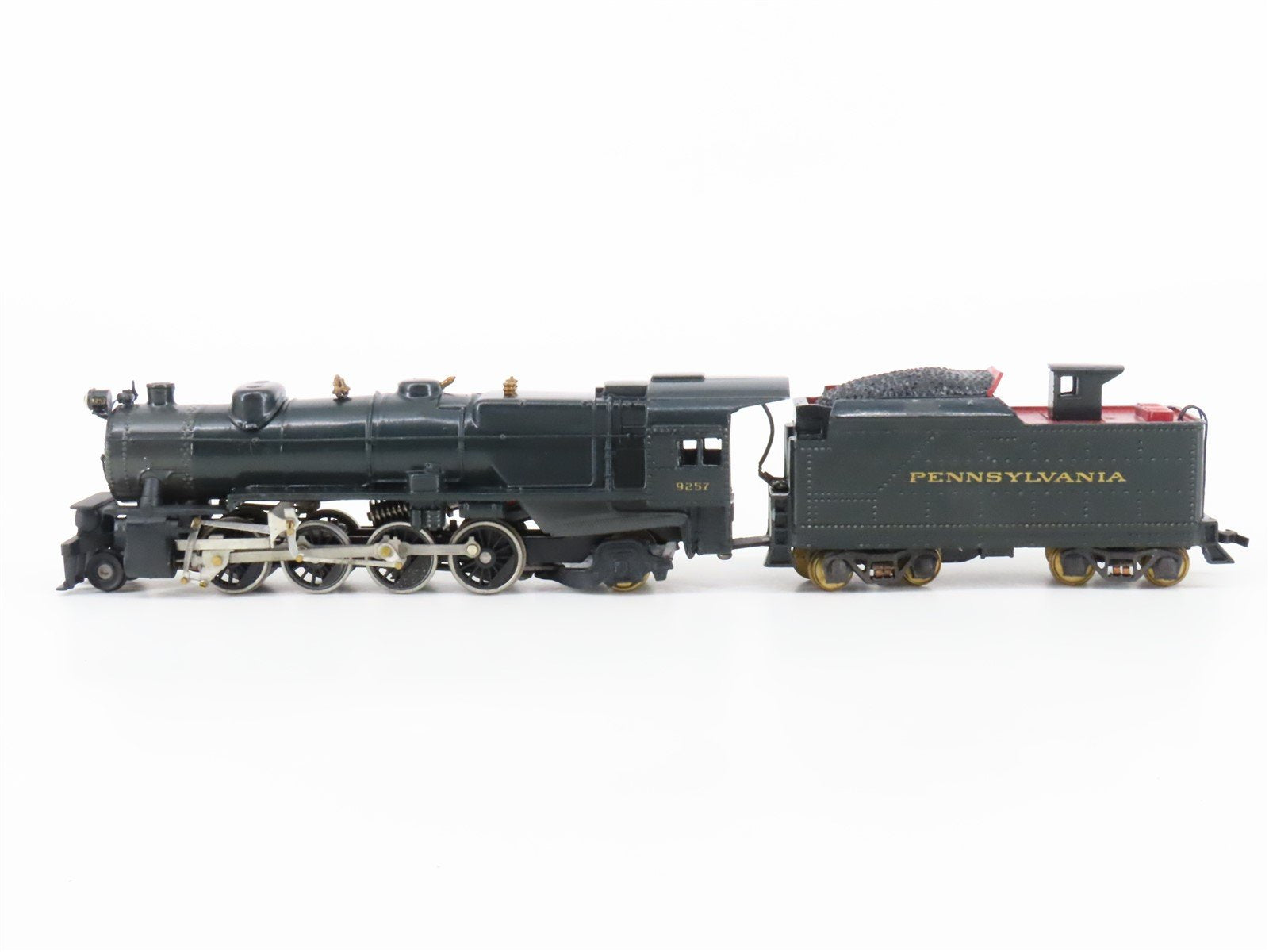 HO Scale Diecast PRR Pennsylvania 2-8-2 Steam Locomotive #9257 - Custom