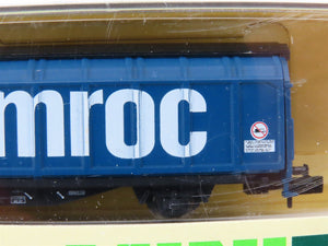 N Scale Minitrix 13967 SBB CFF FFS Swiss Federal Sliding Wall Boxcar #081-7