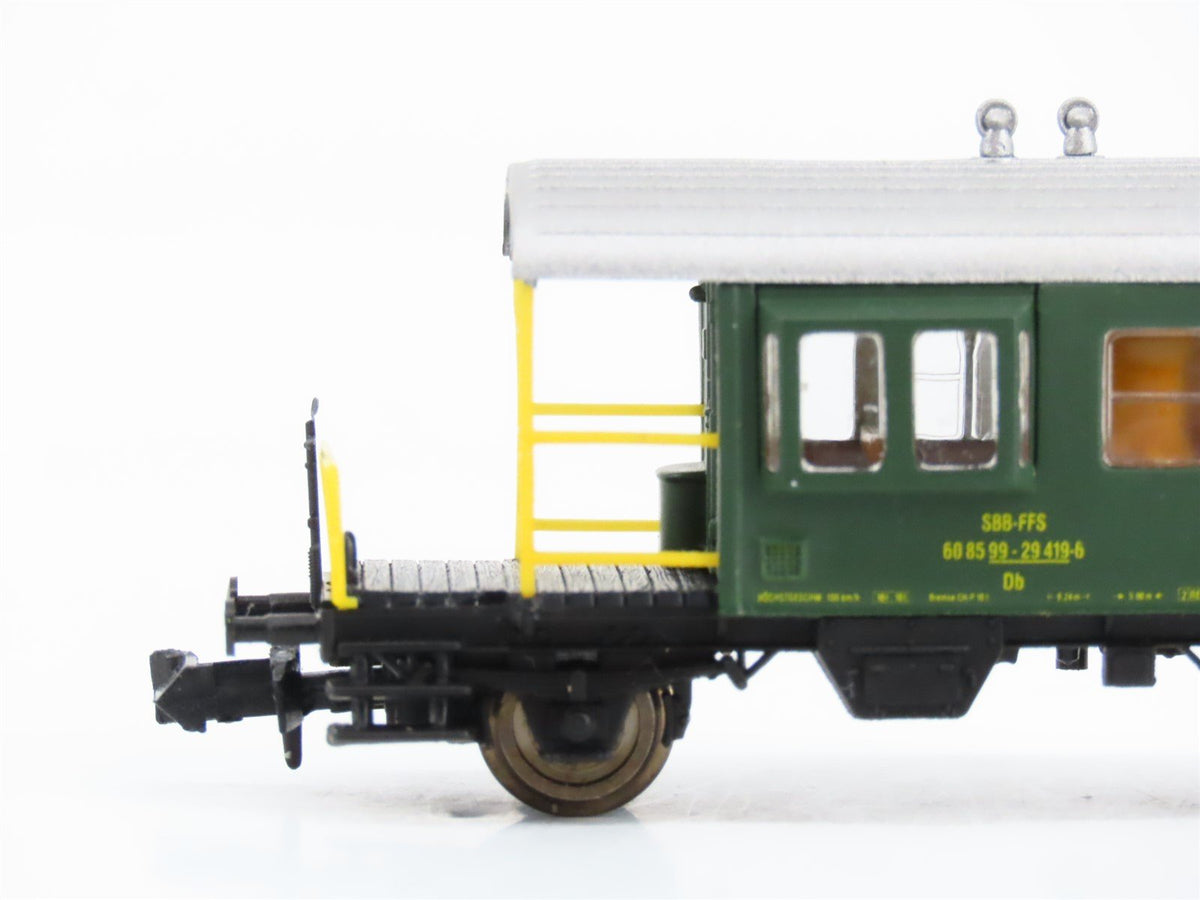 N Scale Hobbytrain H23042 SBB-FFS Sputnik Wagon