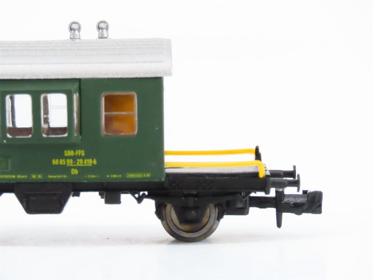 N Scale Hobbytrain H23042 SBB-FFS Sputnik Wagon