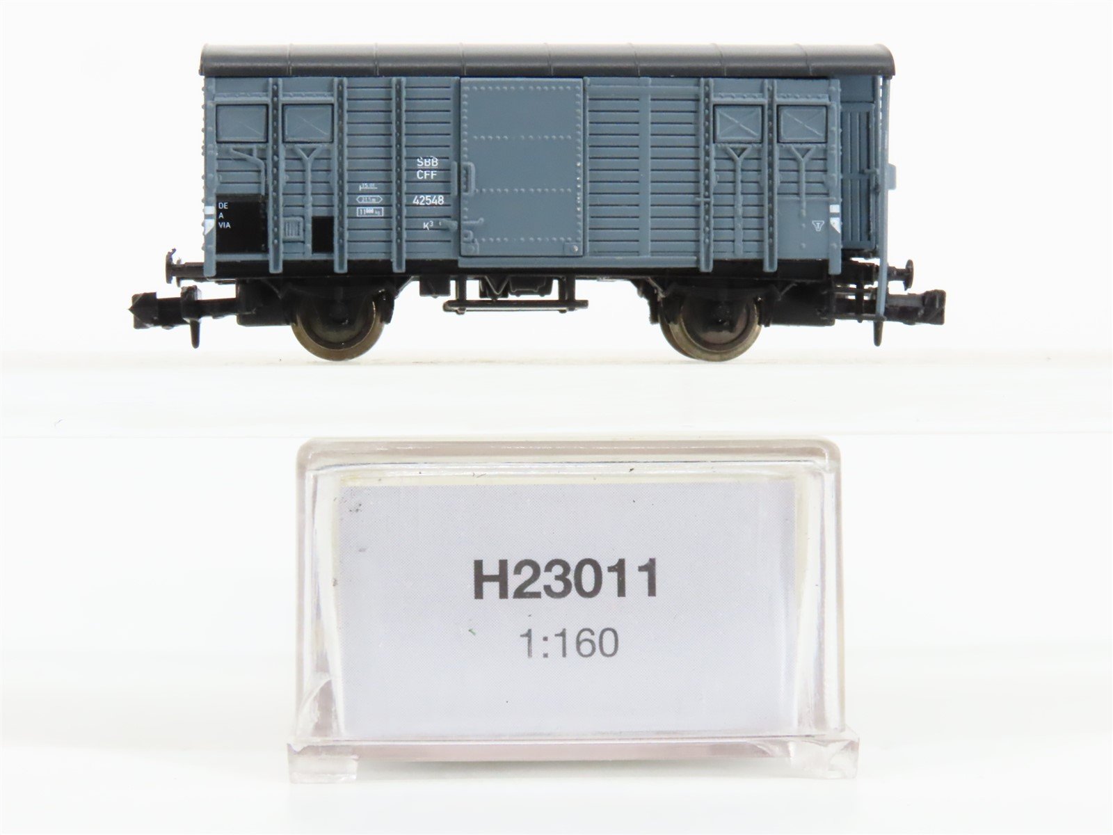 N Scale Hobbytrain H23011 SBB-CFF Covered Freight Wagon
