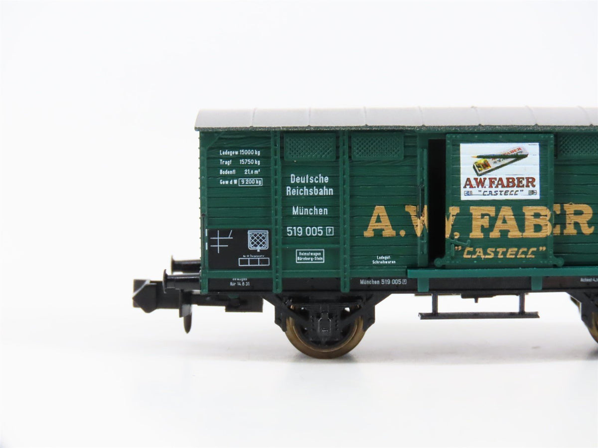 N Scale Trix 15409 DR Deutsche Reinchsbahn A.W.Faber Boxcar &amp; Truck