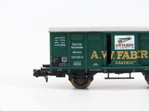 N Scale Trix 15409 DR Deutsche Reinchsbahn A.W.Faber Boxcar & Truck