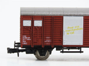 N Scale Hobbytrain H23021 SBB-CFF Fur Güter Die Bahn Goods Wagon
