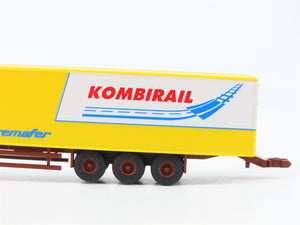 N Scale Trix 15200 Kombirail Fruehauf Trailer & Flatcar 2-Piece Set