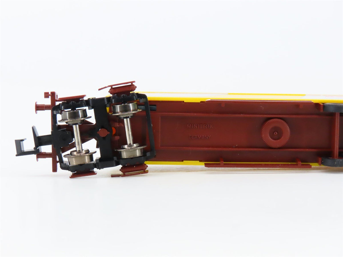 N Scale Trix 15200 Kombirail Fruehauf Trailer &amp; Flatcar 2-Piece Set