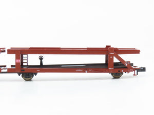 N Scale Trix 15207 RIV DB Railway Double-Deck Autocarrier 2-Pack w/Cars