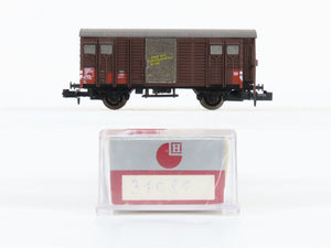 N Scale Hobbytrain 31081 SBB-CFF Covered Goods Wagon