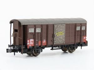 N Scale Hobbytrain 31081 SBB-CFF Covered Goods Wagon
