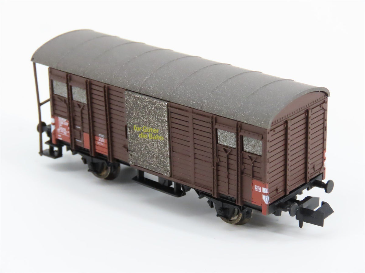 N Scale Hobbytrain 31081 SBB-CFF Covered Goods Wagon