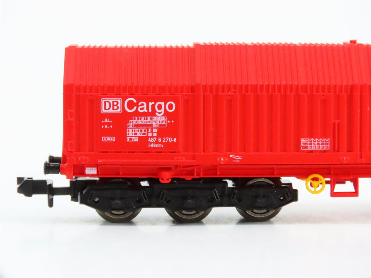 N Scale Roco 25320 DB Deutsche Bahn Cargo Telescopic Hood Wagon