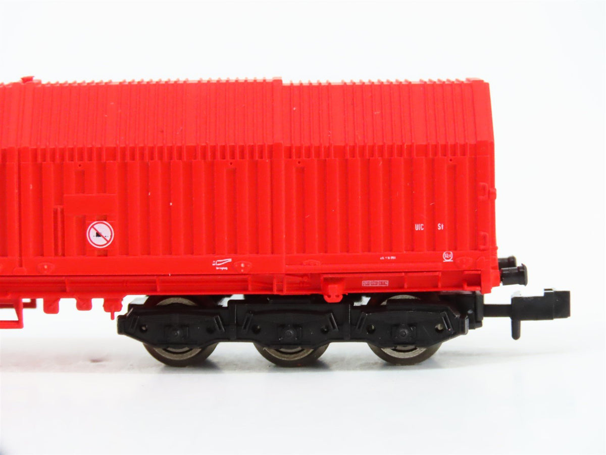 N Scale Roco 25320 DB Deutsche Bahn Cargo Telescopic Hood Wagon