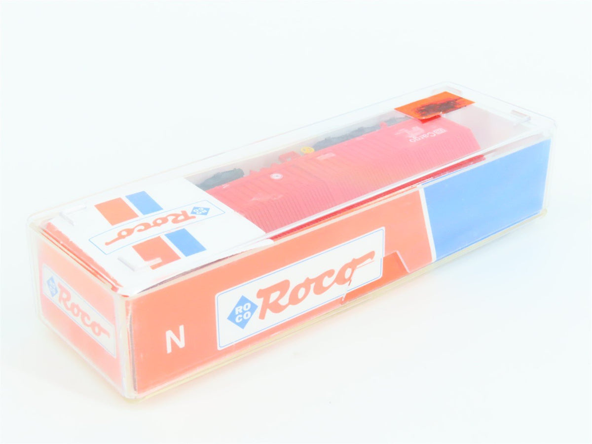 N Scale Roco 25320 DB Deutsche Bahn Cargo Telescopic Hood Wagon