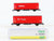 N Scale Trix 15293 DB Cargo Sliding Door Covered Wagon 2-Piece Set