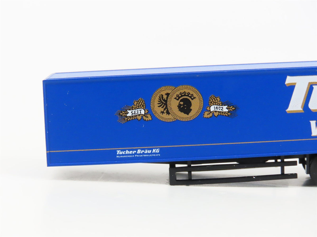 N Scale Trix 15043 DB Deutsche Bahn Flatcar 4-Pack w/Containers &amp; Trailers