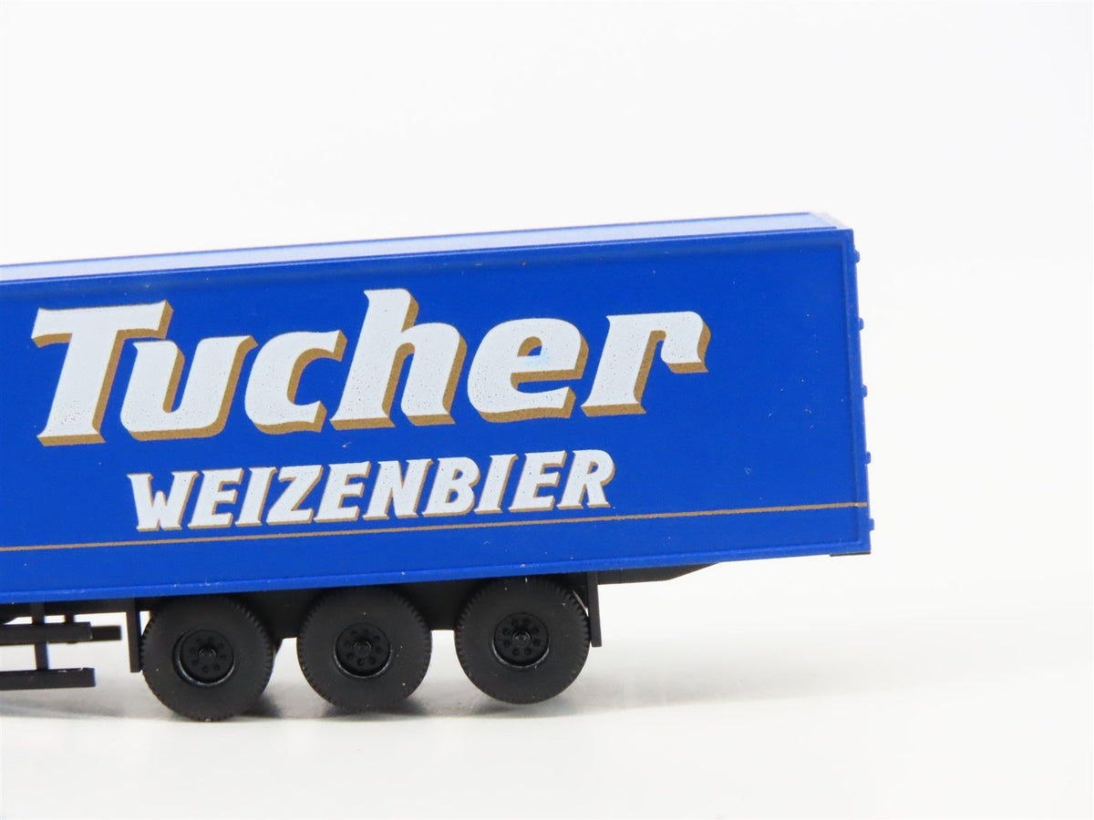 N Scale Trix 15043 DB Deutsche Bahn Flatcar 4-Pack w/Containers &amp; Trailers