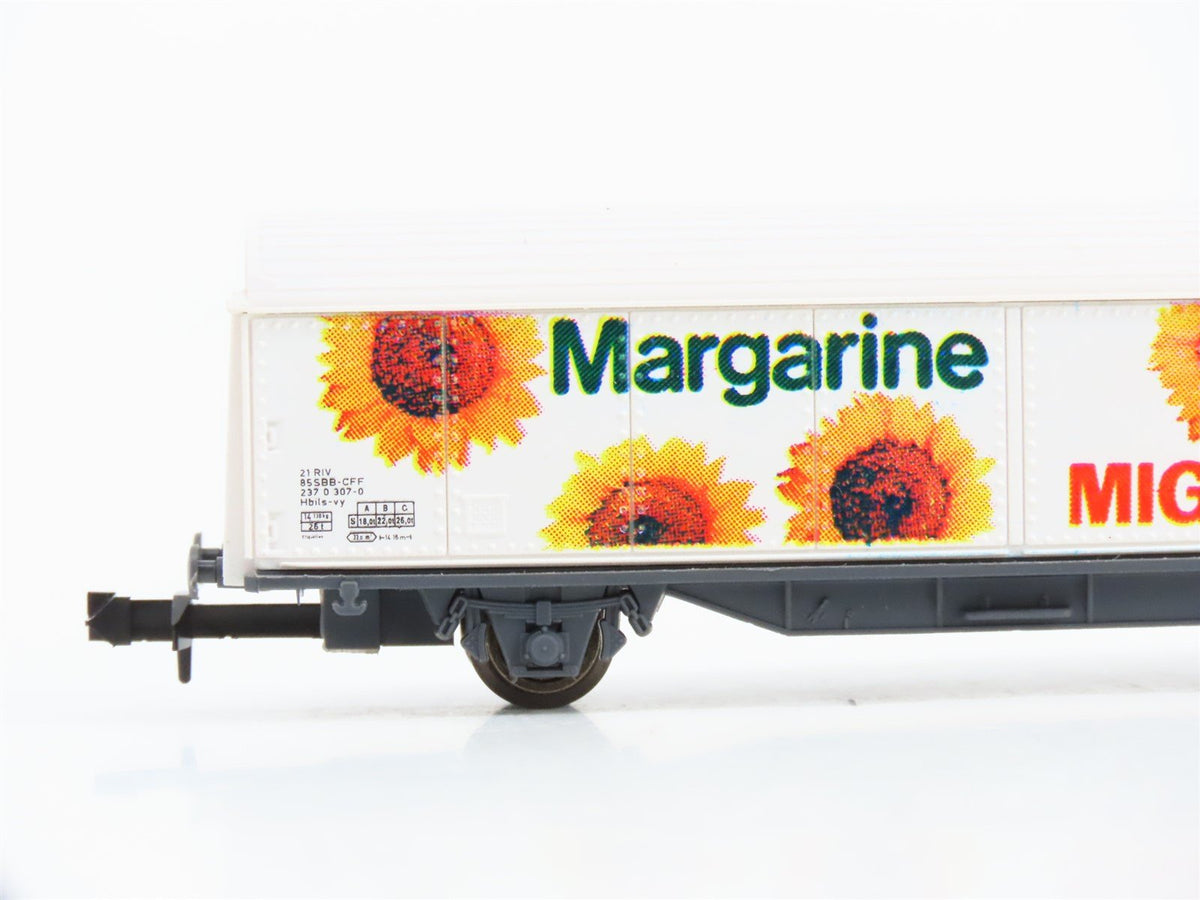 N Scale Roco 25172 SBB-CFF MIFA Migros Sliding Wall Wagon