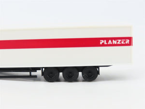 N Scale Trix 15045 SBB-CFF Railway Flatcar 3-Pack w/Containers & Trailers