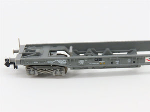 N Scale Trix 15045 SBB-CFF Railway Flatcar 3-Pack w/Containers & Trailers