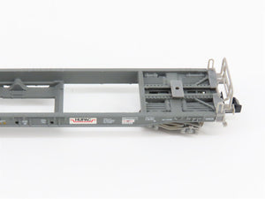 N Scale Trix 15045 SBB-CFF Railway Flatcar 3-Pack w/Containers & Trailers