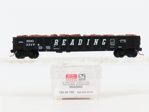 N Scale Micro-Trains MTL 10500150 RDG Reading 50' Gondola #3317 w/Scrap Load