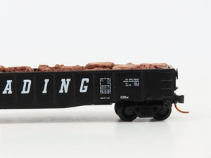 N Scale Micro-Trains MTL 10500150 RDG Reading 50' Gondola #3317 w/Scrap Load