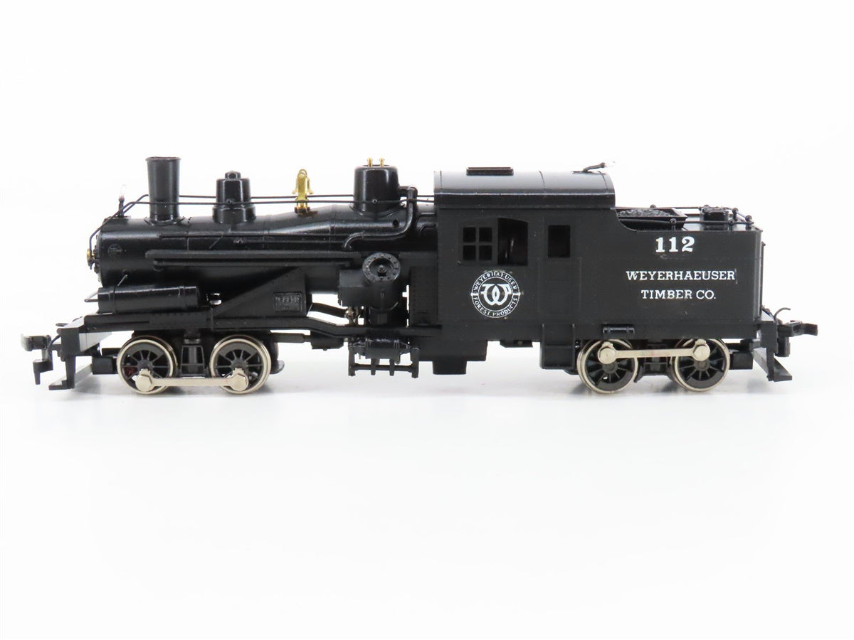 HO Scale Rivarossi Weyerhauser Timber 2-Truck Heisler Steam #112 - Custom