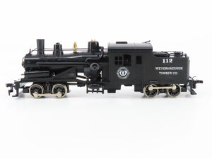HO Scale Rivarossi Weyerhauser Timber 2-Truck Heisler Steam #112 - Custom
