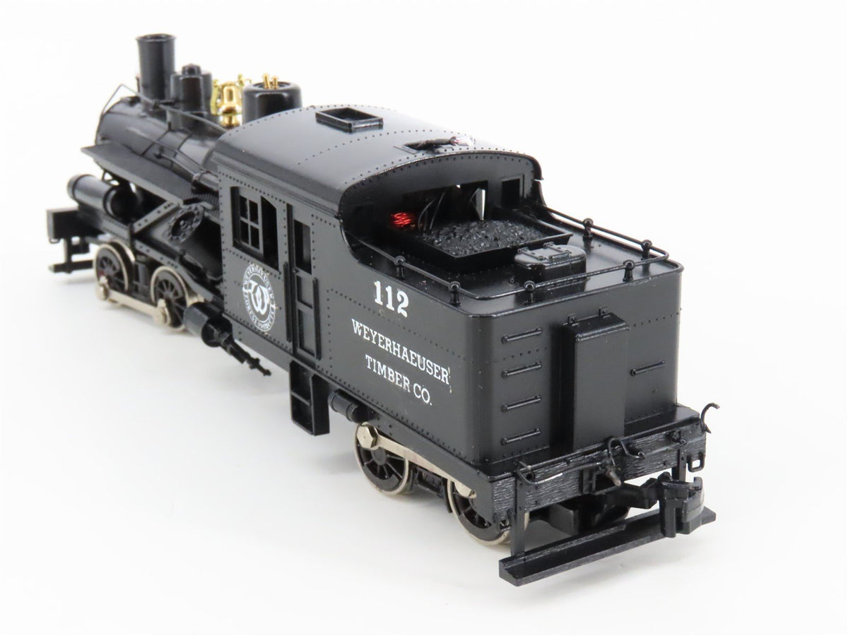 HO Scale Rivarossi Weyerhauser Timber 2-Truck Heisler Steam #112 - Custom