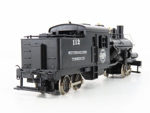 HO Scale Rivarossi Weyerhauser Timber 2-Truck Heisler Steam #112 - Custom