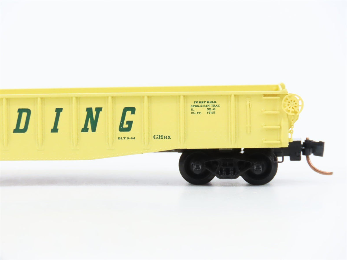 N Scale Micro-Trains MTL 46370 RDG Reading 50&#39; Drop End Gondola #96316