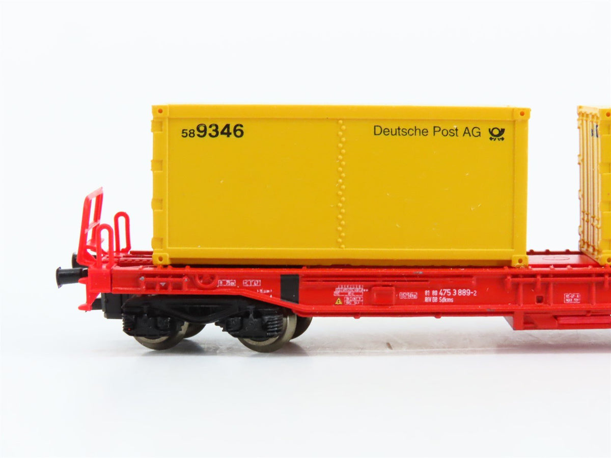 N Scale Roco 25459 DB Deutsche Bahn Cargo Container Wagon
