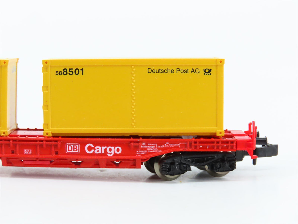 N Scale Roco 25459 DB Deutsche Bahn Cargo Container Wagon