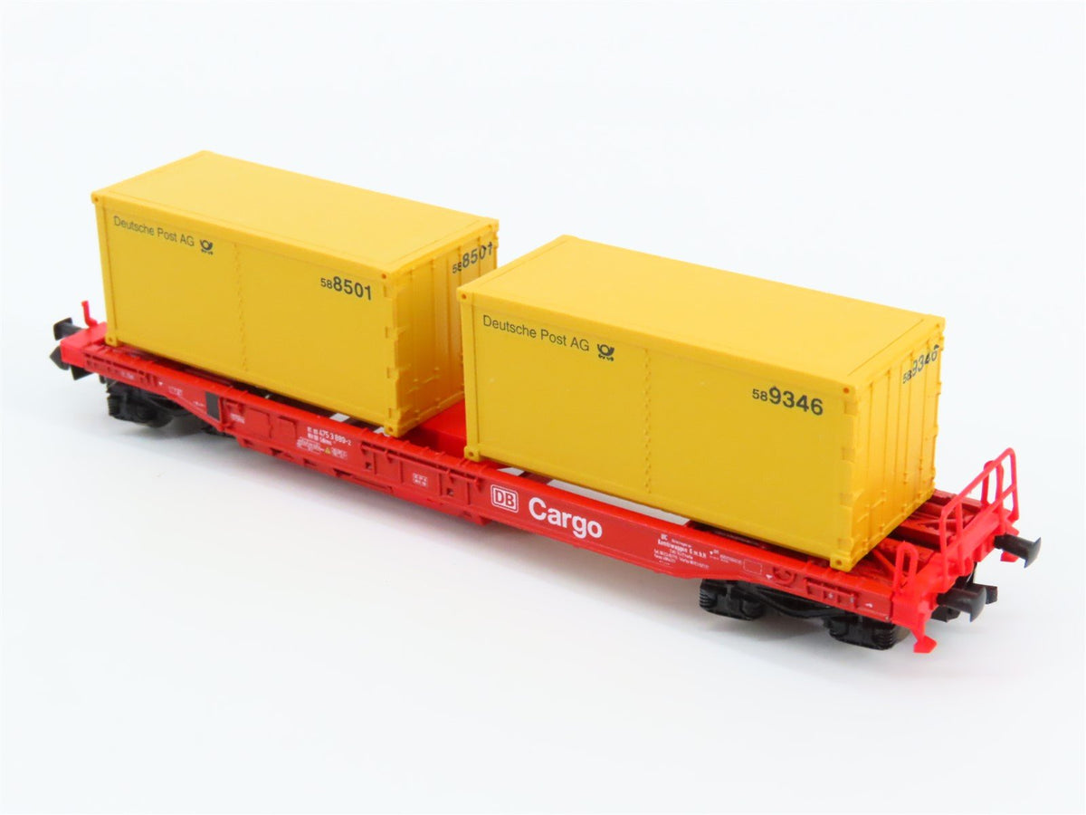 N Scale Roco 25459 DB Deutsche Bahn Cargo Container Wagon