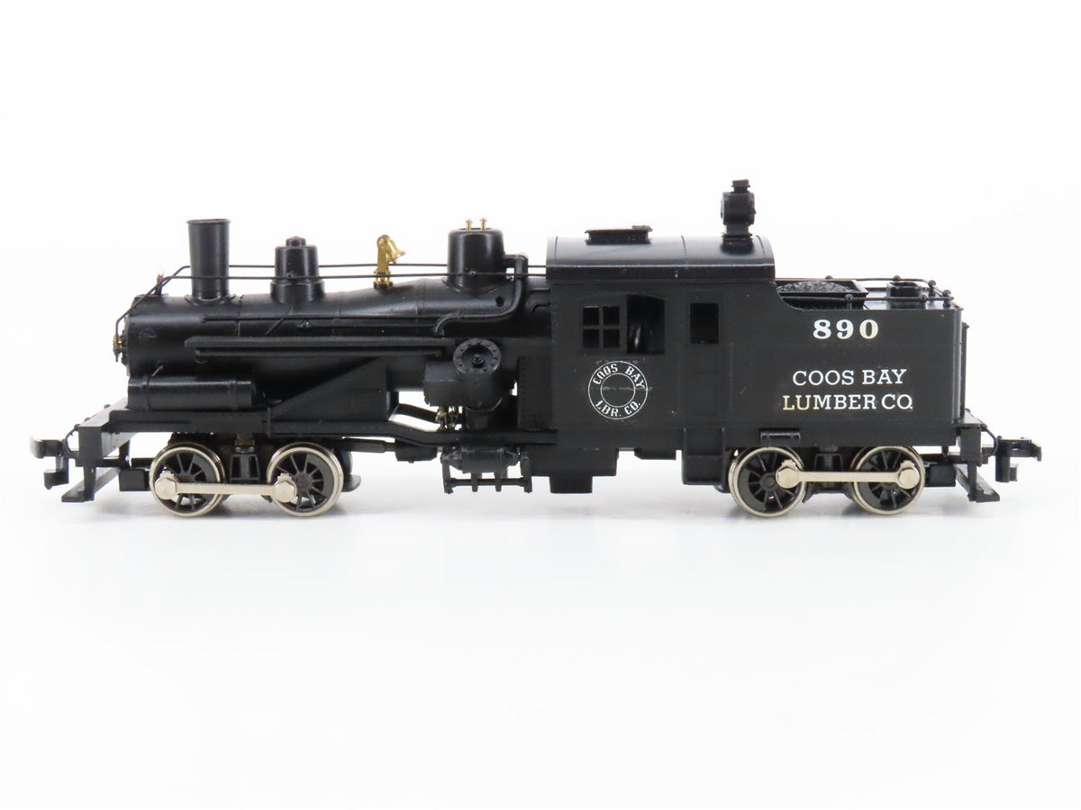 HO Scale Rivarossi Coos Bay Lumber Co. 2-Truck Heisler Steam #890 - Custom