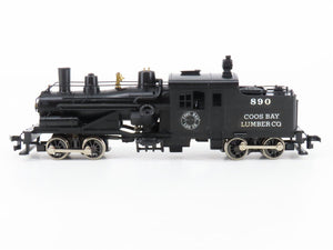 HO Scale Rivarossi Coos Bay Lumber Co. 2-Truck Heisler Steam #890 - Custom