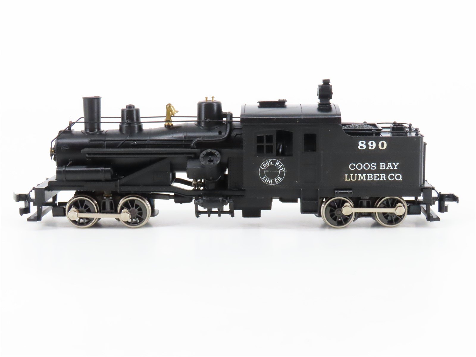 HO Scale Rivarossi Coos Bay Lumber Co. 2-Truck Heisler Steam #890 - Custom