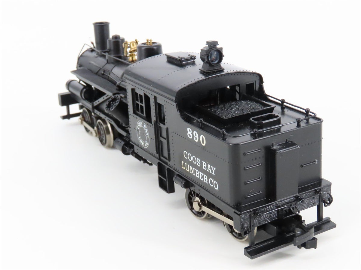 HO Scale Rivarossi Coos Bay Lumber Co. 2-Truck Heisler Steam #890 - Custom