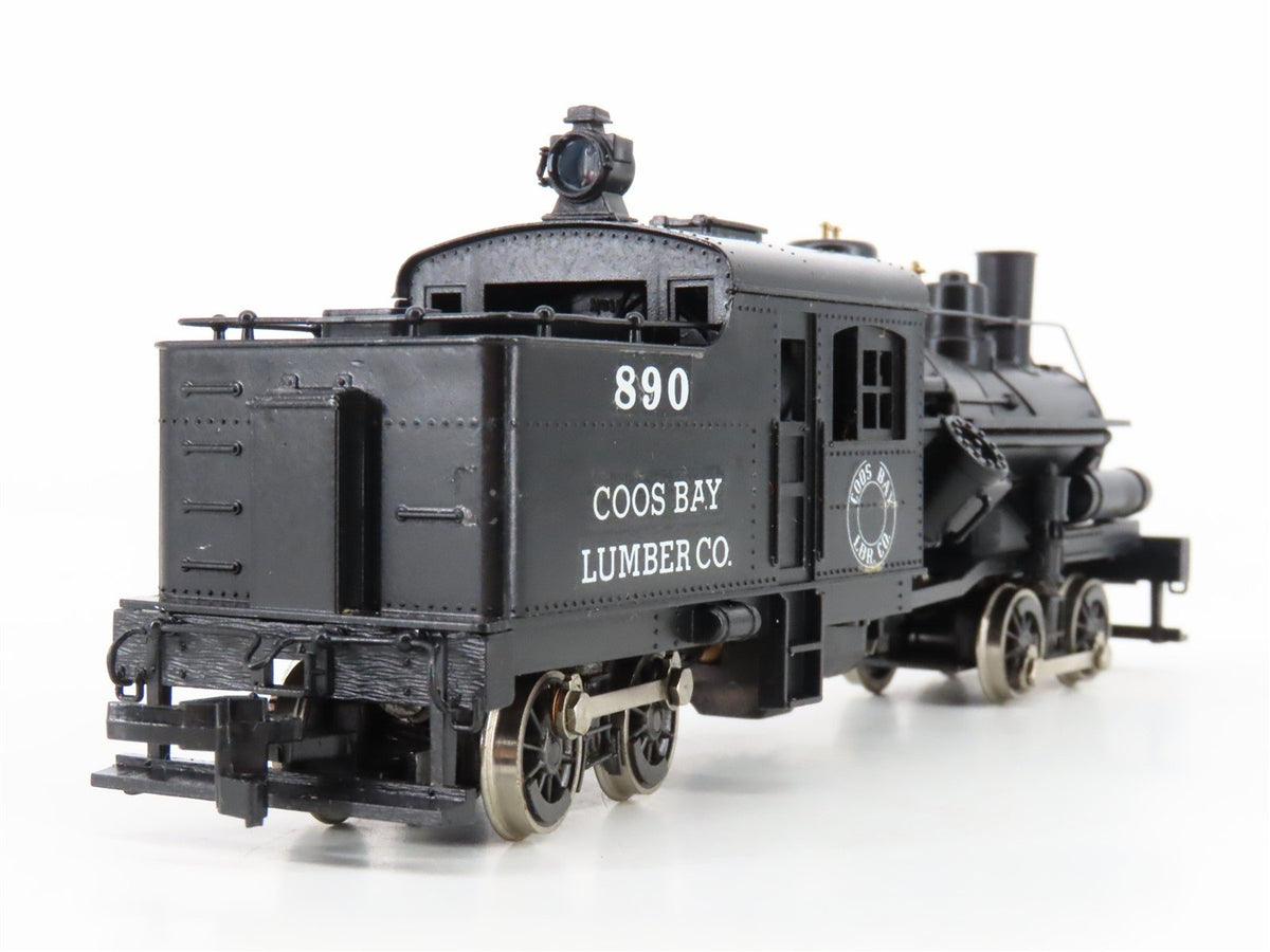 HO Scale Rivarossi Coos Bay Lumber Co. 2-Truck Heisler Steam #890 - Custom