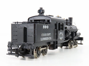 HO Scale Rivarossi Coos Bay Lumber Co. 2-Truck Heisler Steam #890 - Custom