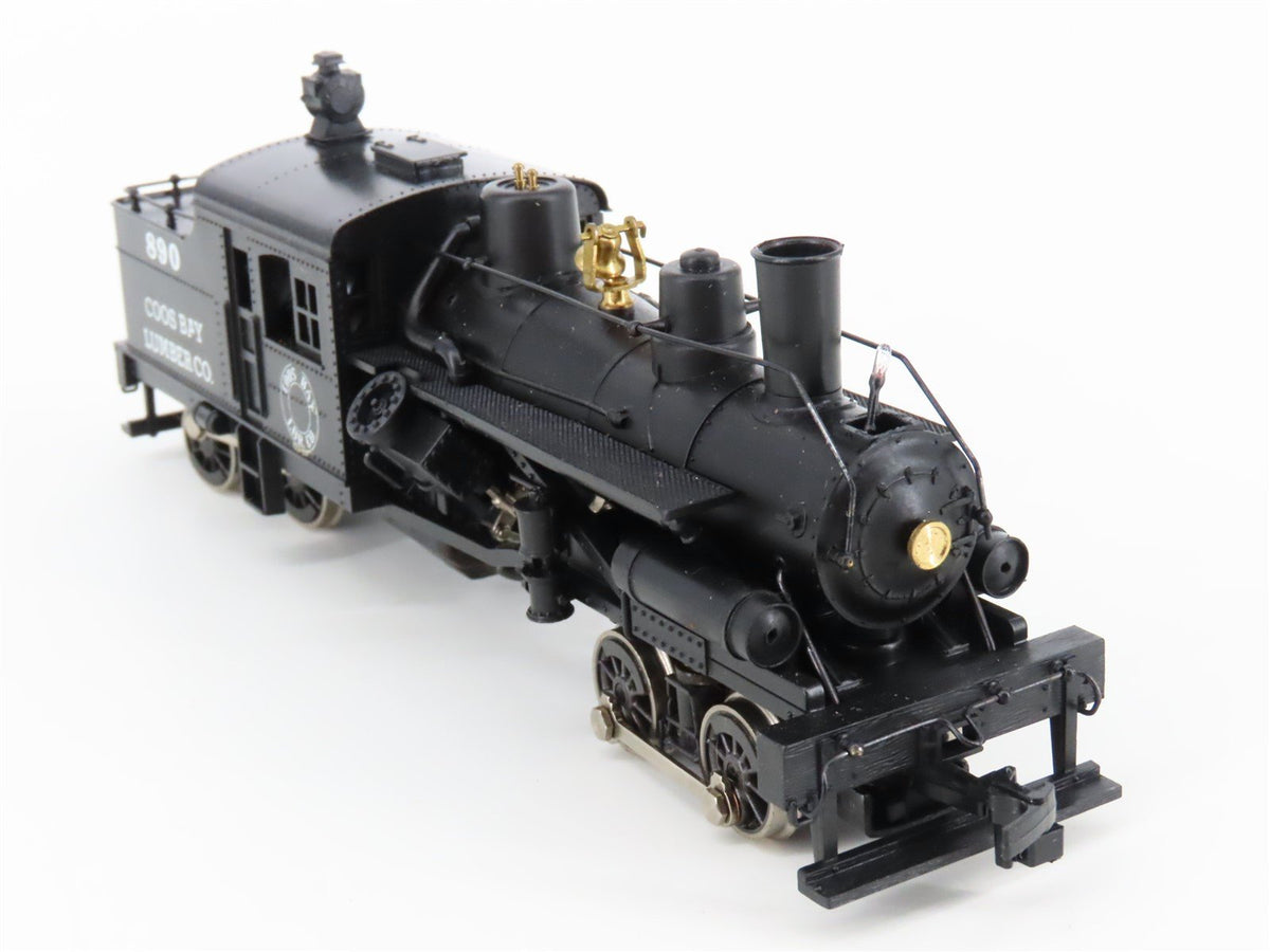HO Scale Rivarossi Coos Bay Lumber Co. 2-Truck Heisler Steam #890 - Custom