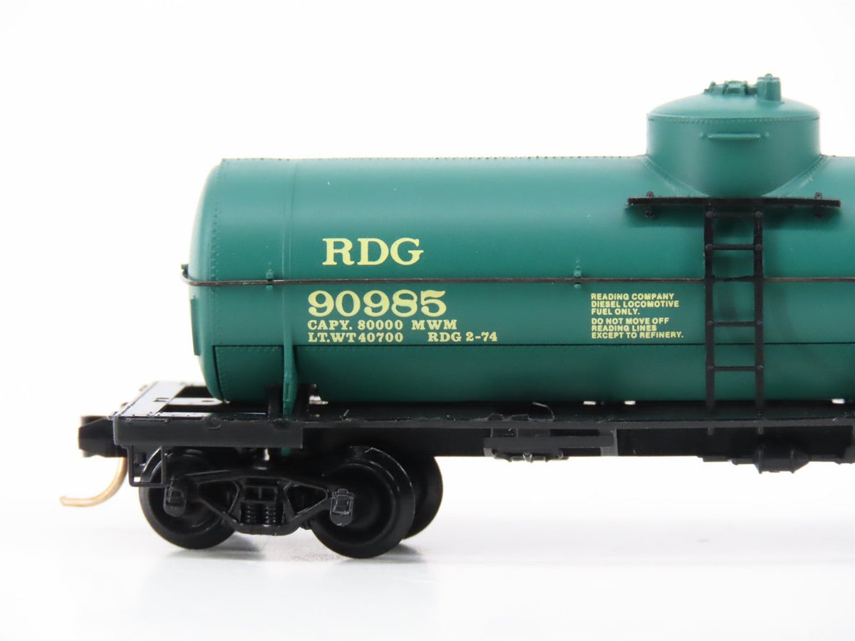 N Scale Micro-Trains MTL 65350 RDG Reading 39&#39; Single Dome Tankcar #90985