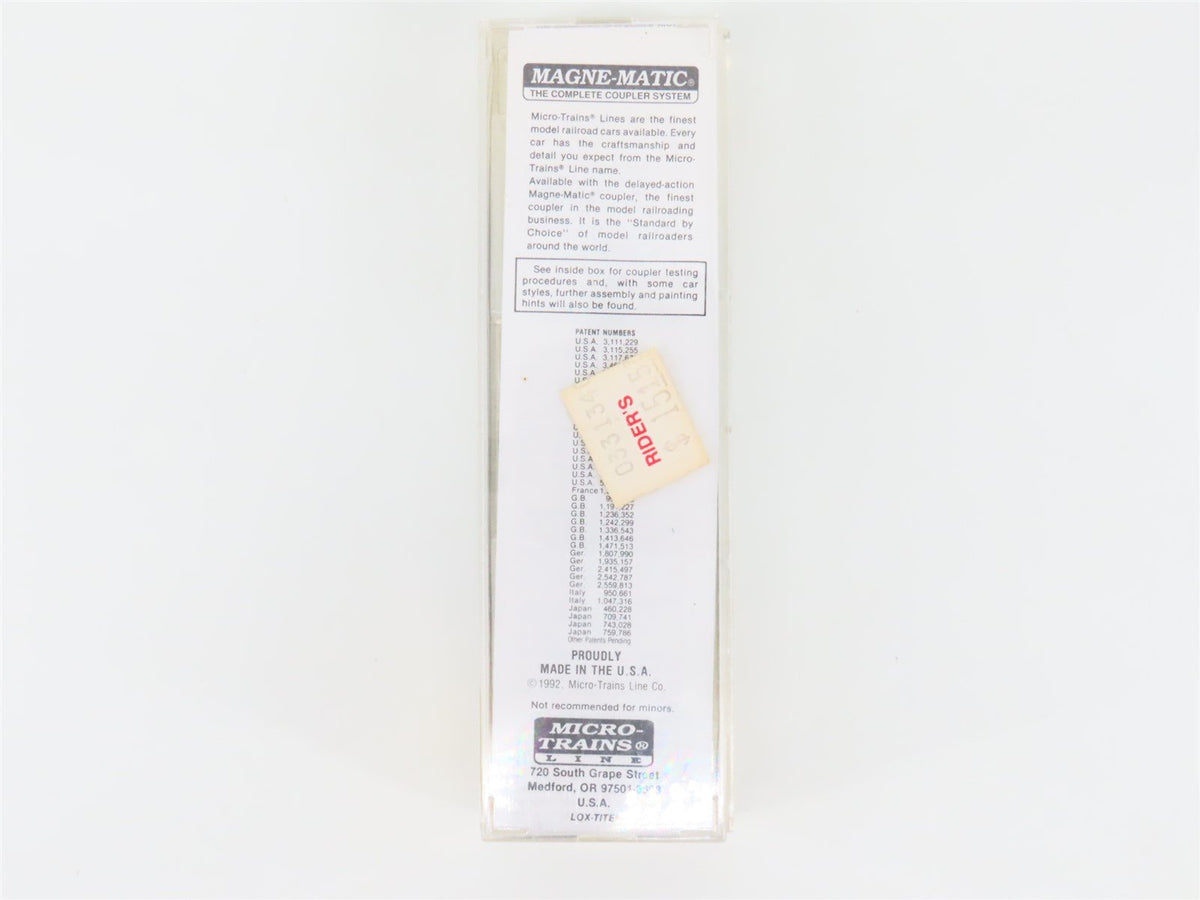 N Scale Micro-Trains MTL 65350 RDG Reading 39&#39; Single Dome Tankcar #90985