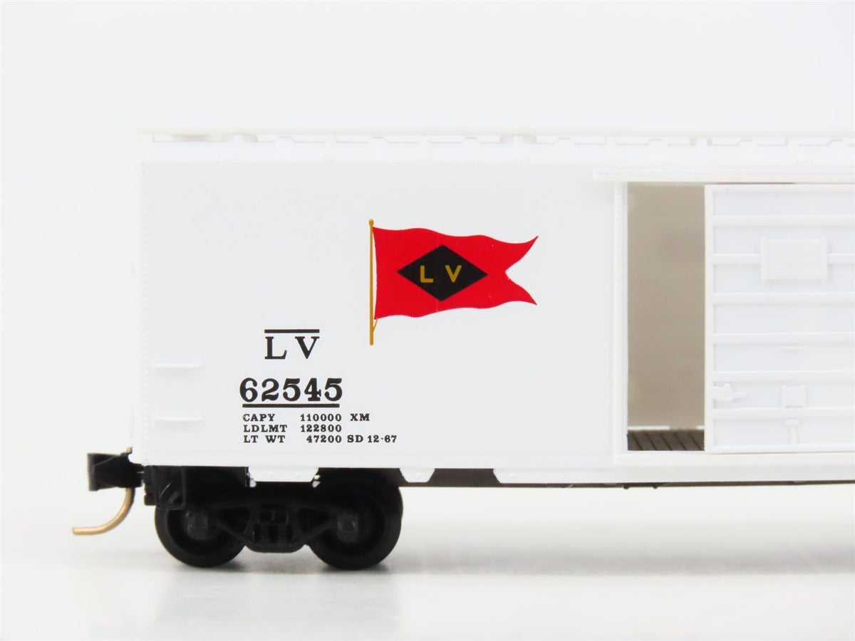 N Scale Micro-Trains MTL 20126 LV Lehigh Valley 40&#39; Standard Boxcar #62545