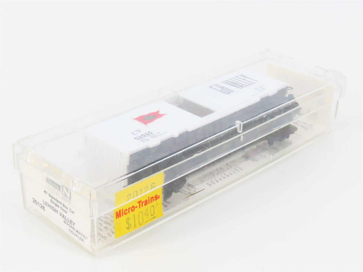 N Scale Micro-Trains MTL 20126 LV Lehigh Valley 40&#39; Standard Boxcar #62545