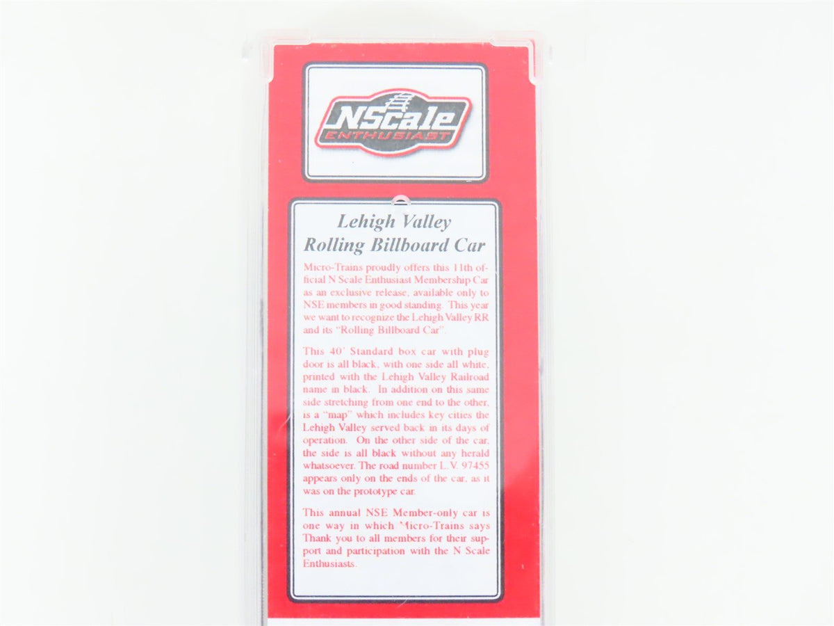 N Micro-Trains MTL NSE 11-01 LV Mainline of Lehigh Valley 40&#39; Standard Boxcar