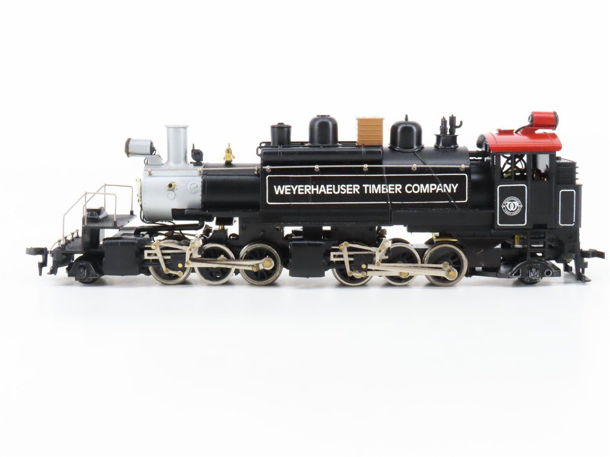 HO Scale Mantua Weyerhauser Timber 2-6-6-2T Mallet Logger Steam Locomotive No#