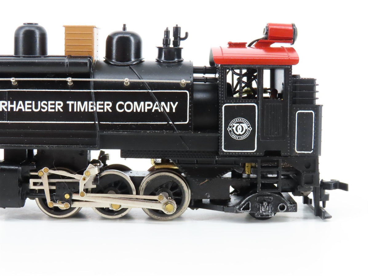 HO Scale Mantua Weyerhauser Timber 2-6-6-2T Mallet Logger Steam Locomotive No#