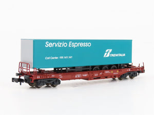 N Scale Roco 25654 FS Trenitalia Servizio Espresso Container Wagon